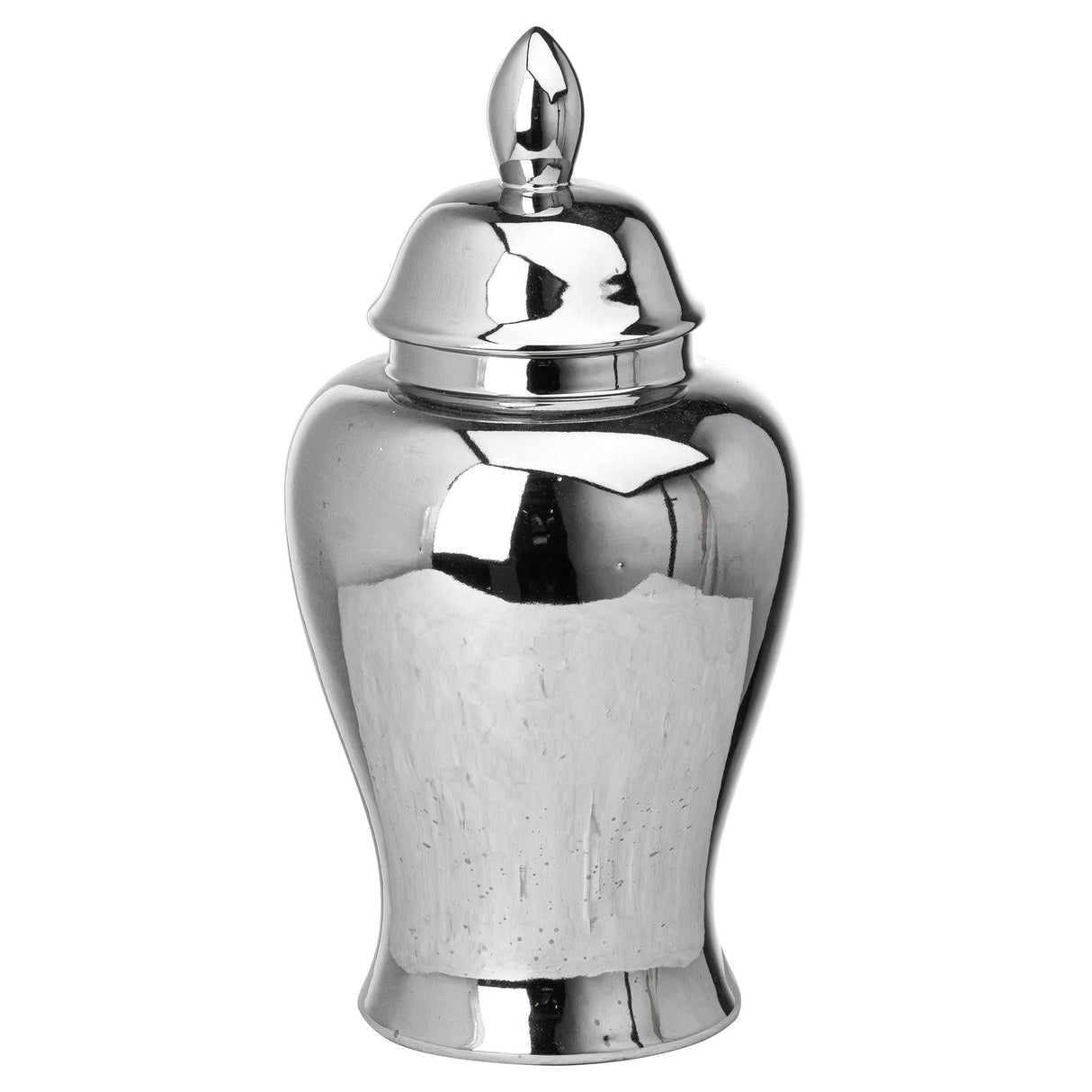 Capucine Chrome Large Ginger Jar