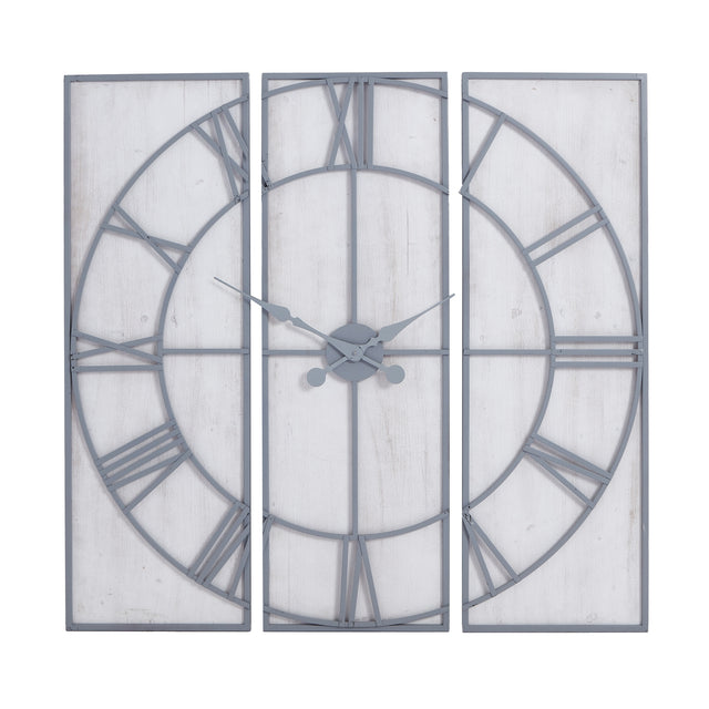 roza panelled wall clock