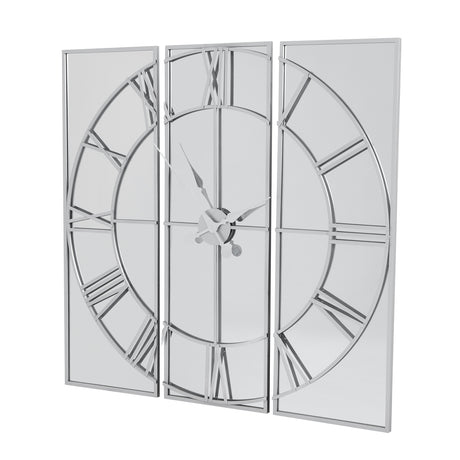 celina mirrored wall clock