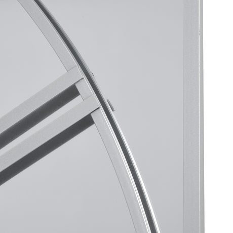 celina mirrored wall clock