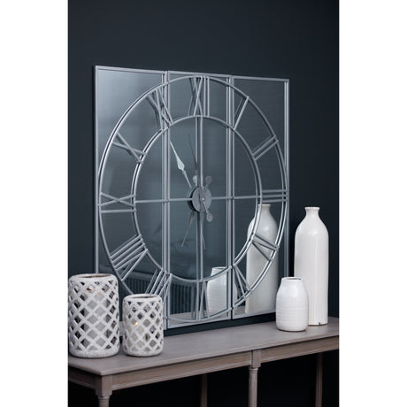 celina mirrored wall clock