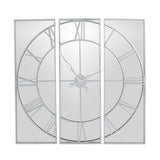celina mirrored wall clock