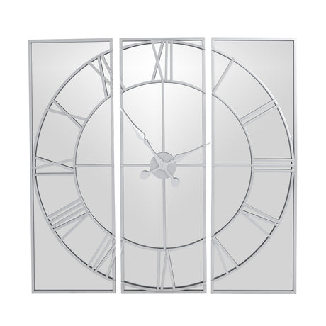 celina mirrored wall clock