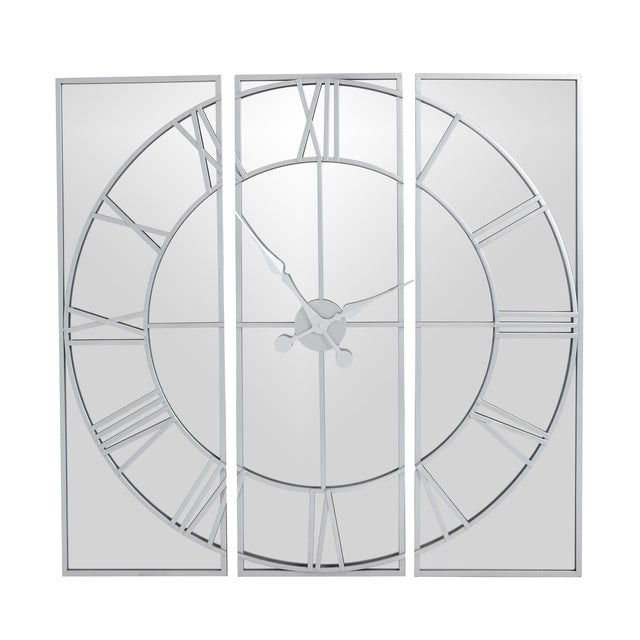 celina mirrored wall clock