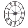 bronze skeleton wall clock
