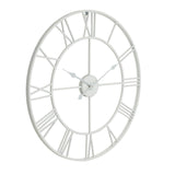 Ingrid White Skeleton Wall Clock