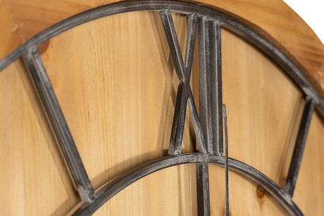 williston wooden wall clock