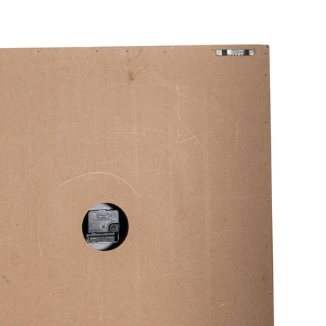 williston square wooden wall clock