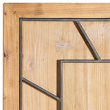 williston square large wooden wall clock