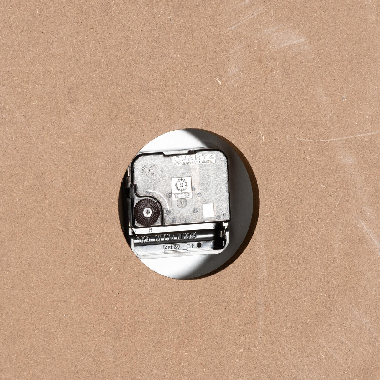 williston square large wooden wall clock