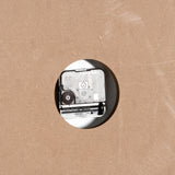williston square large wooden wall clock