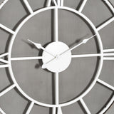williston grey wall clock