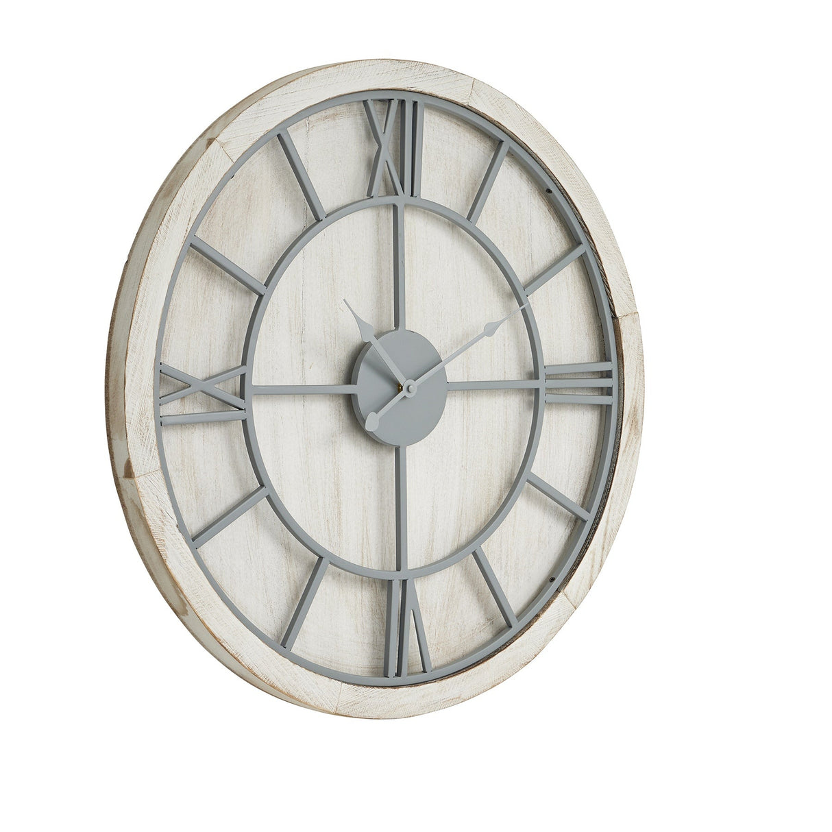 Josephine Williston White Wall Clock