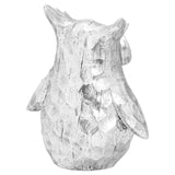 olive the large silver ceramic owl