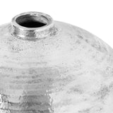 large hammered silver astral vase