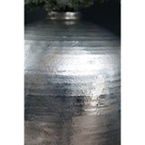 hammered silver astral vase