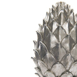 tall large silver pinecone finial