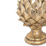 tall large gold pinecone finial
