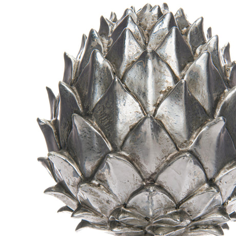 silver pinecone finial
