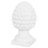 Sophie Collection White Decorative Acorn