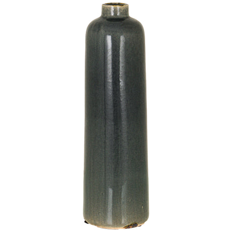 garda grey glazed raine vase