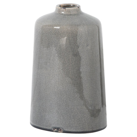 garda grey glazed liv vase