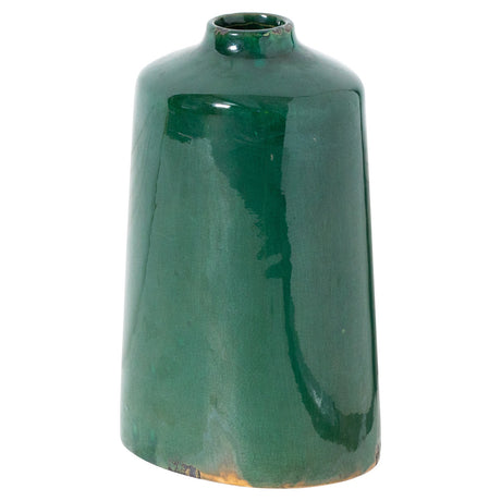 garda emerald glazed liv vase