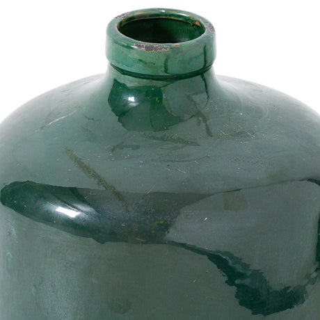 garda emerald glazed chive vase