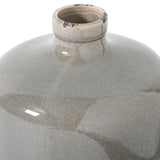 garda grey glazed eve vase
