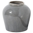 garda grey glazed juniper vase