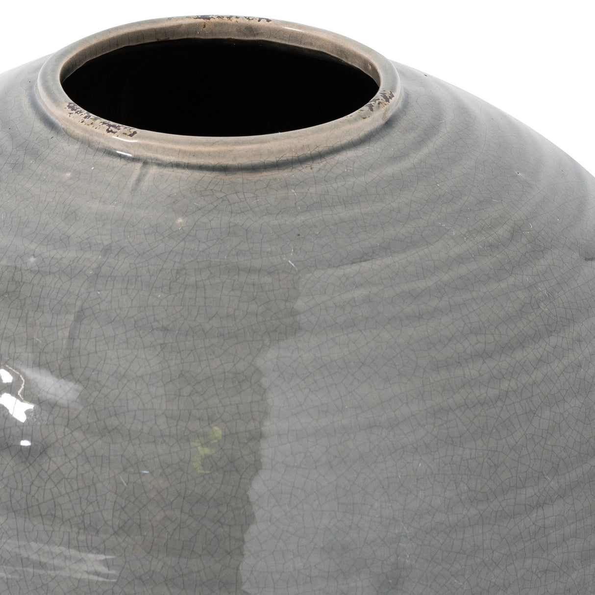 garda grey glazed regola vase