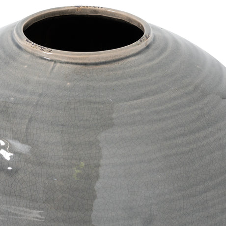 garda grey glazed regola vase