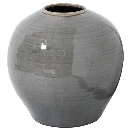 garda grey glazed regola vase