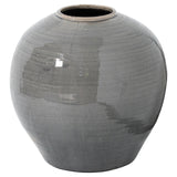Sophie Collection Grey Glazed Regola Vase