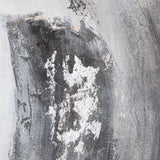 galaxy silver and grey hand painted canvas