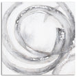 galaxy silver and grey hand painted canvas