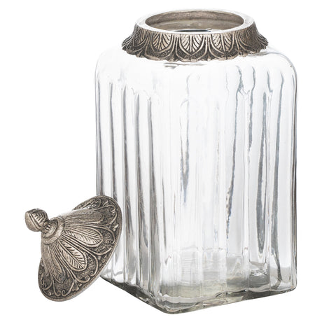 moroccan style lidded large display jar