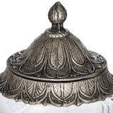 moroccan style lidded large display jar