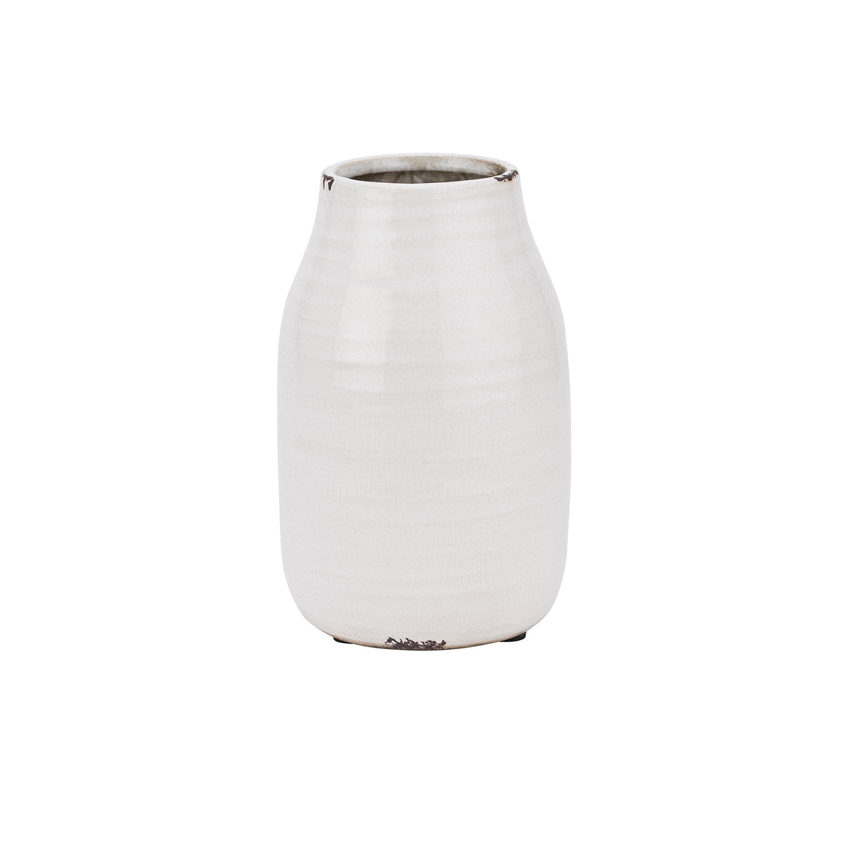 Sophie Collection White Stefanie Vase