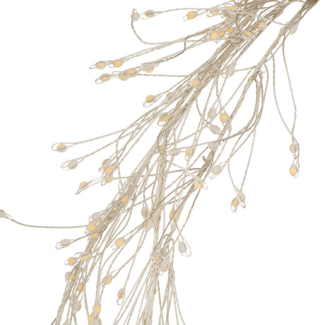 2 75m 9ft plug in led 8 sequence warm white cluster string