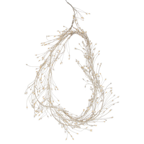 2 75m 9ft plug in led 8 sequence warm white cluster string