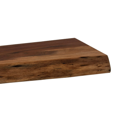 chopping board with live edge