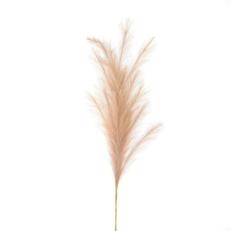 large faux pampas grass stem