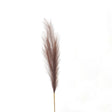 taupe faux pampas grass stem