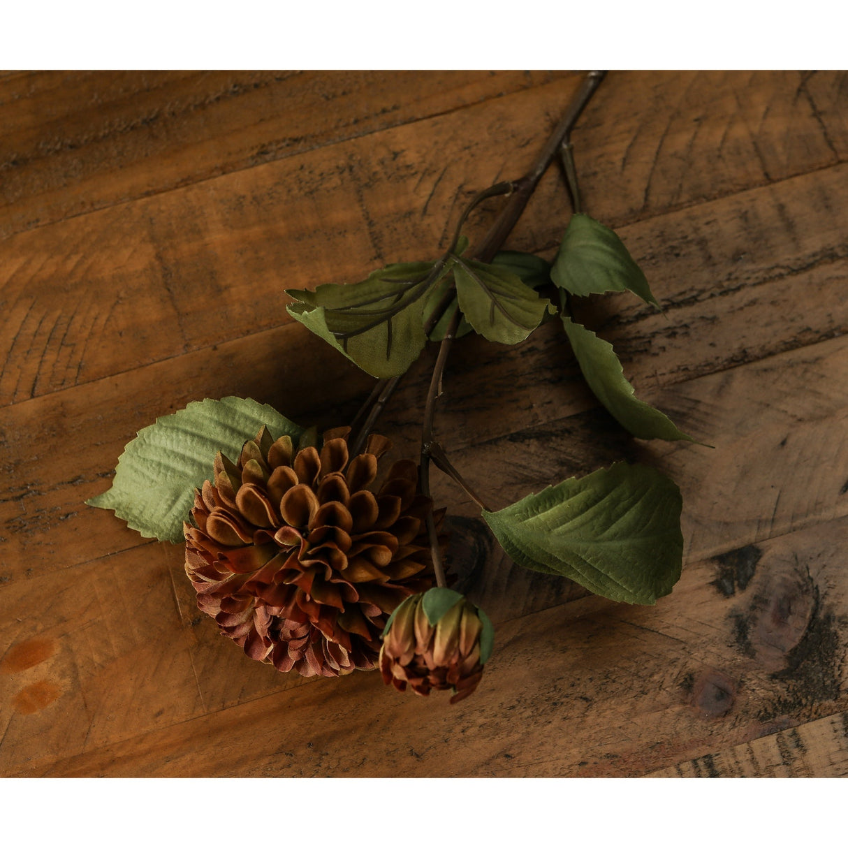 Mia Deep Mustard Dahlia Stem