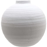 tiber large matt white ceramic vase