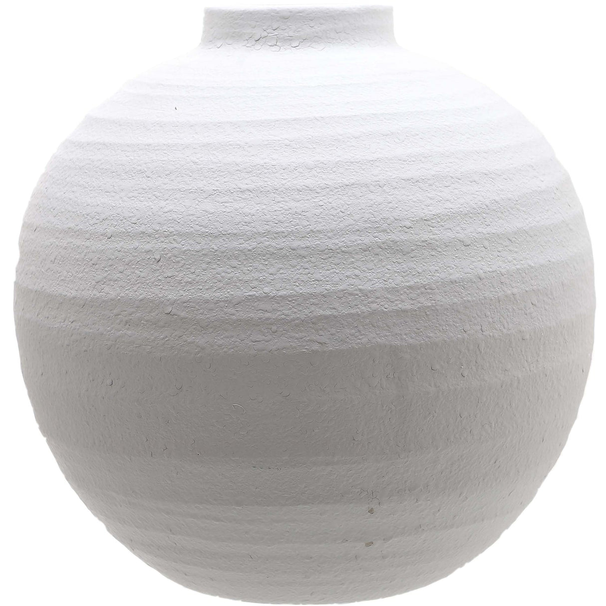 Diane Matt White Ceramic Vase