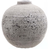 Alizee Large Matt White Ceramic Vase