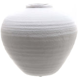 Margaux Matt White Ceramic Vase