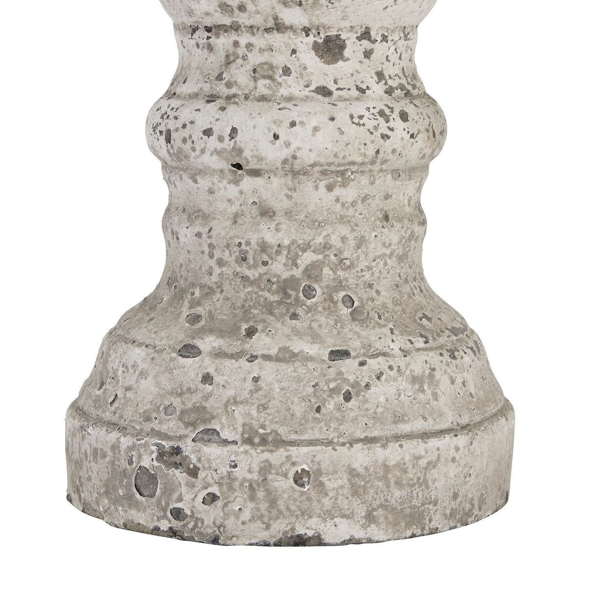 stone ceramic column candle holder